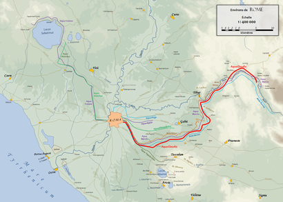 How to get to Acquedotto Claudio with public transit - About the place