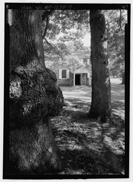 File:Arney's Mount Friends Meeting House, Southwest corner of Juliustown and Arney's Mount Roads, Mount Holly, Burlington County, NJ HABS NJ-1243-1.tif