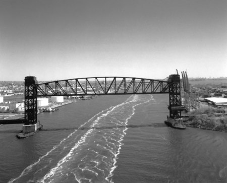 Arthur Kill Lift Bridge by Dave Frieder