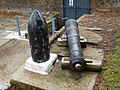 Artillery shells at the New Tavern Fort in Gravesend.