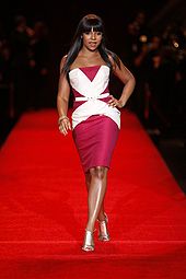 Ashanti at the Heart Truth Fashion Show in 2008 Ashanti Heart Truth3.jpg