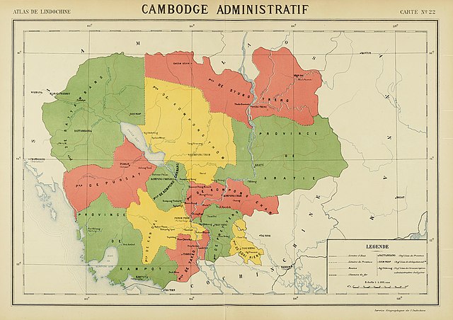 Franska Kambodja, 1920.