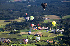 Hot Air Balloon Festival - Primagaz Ballonweek Stubenberg am See, Austria 2009