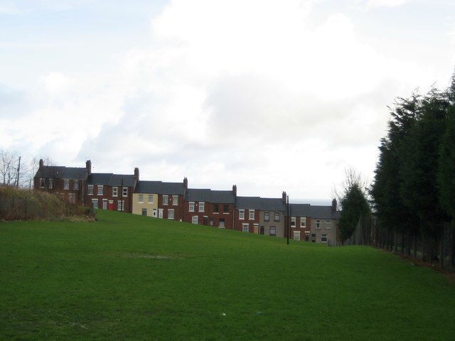Terraced homes on Avon Street, Easington Colliery, were used for filming, where Andrew and Alnwick Streets once stood.