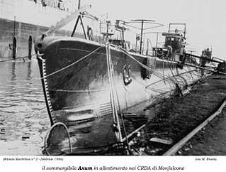 Italian submarine <i>Axum</i>