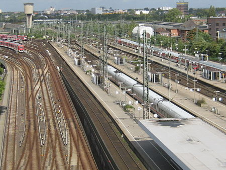 Bahnhof Altona (Einfahrt)