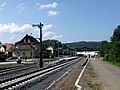 Deutsch: Bahnhof Friedensdorf (Lahn) nach Umbau 2011