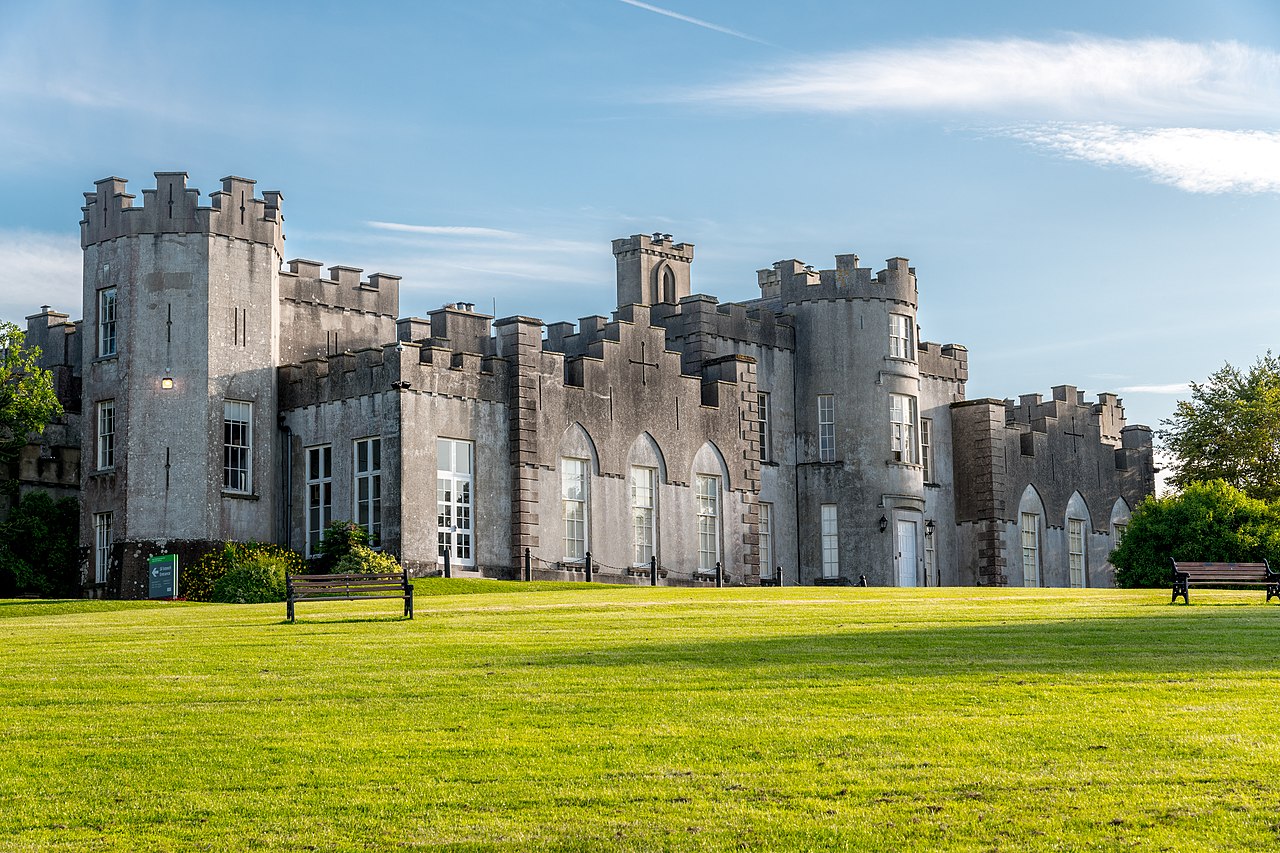 Wide shot of Ardgillan Castle