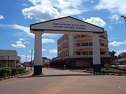 Bangui, the capital of the Central African Republic.