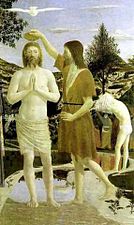 O Batismo de Jesus´- Piero della Francesca, 1449.