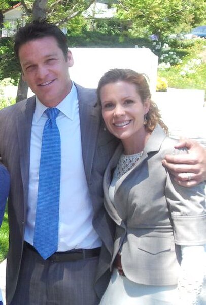 Lively and her husband Bart Johnson in 2011