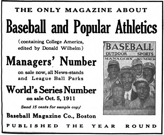 File:Baseball magazine ad in The Black Cat magazine of October