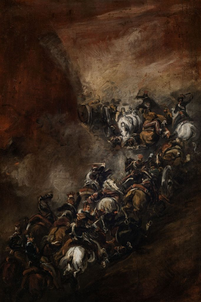 File:Battle of Somosierra by Piotr Michałowski.PNG