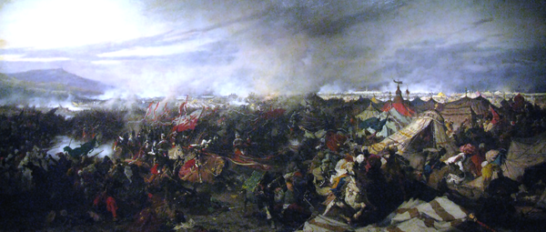 Battle of Vienna by Józef Brandt
