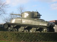 Stridsvagn från invasionen i Normandie