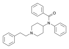 Benzoylfentanil tuzilishi.png