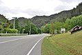 English: New Zealand State Highway 7 at Blacks Point, near Reefton, New Zealand