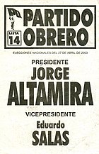 Elecciones Presidenciales De Argentina De 2003: Antecedentes, Reglas electorales, Candidatos