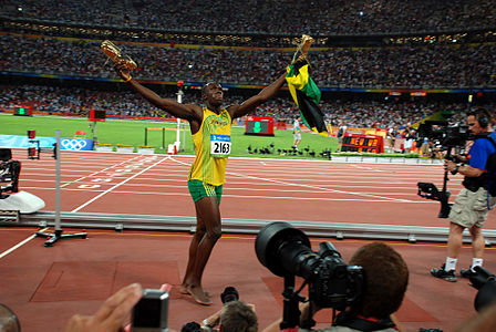 Usain Bolt 100 metre dünya rekortmeni. (Üreten:Jmex60)