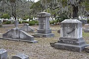 Bonaventure Cemetery, Savannah, Georgia, U.S. This is an image of a place or building that is listed on the National Register of Historic Places in the United States of America. Its reference number is 01000035.