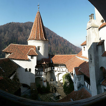 Inside the castle