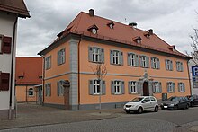 Bürgerhaus „Alte Schule“ mit dem Museum Riegel im hinteren Gebäudeteil