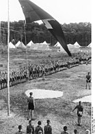 Юноши в палаточном городке Гитлерюгенда в 1930-х гг.