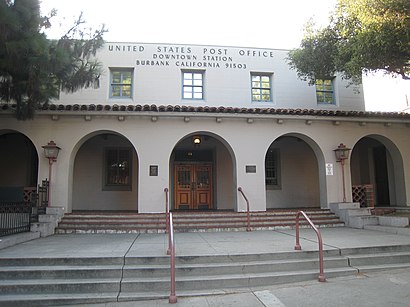 How to get to Downtown Burbank Post Office with public transit - About the place