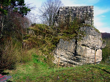 Burgruine Osternohe,Bergfried1