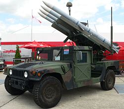 Шасси установки зенитных ракет AIM-120