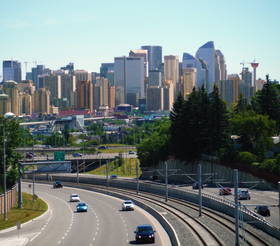 Vista do Centro de Calgary