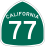 California 77.svg