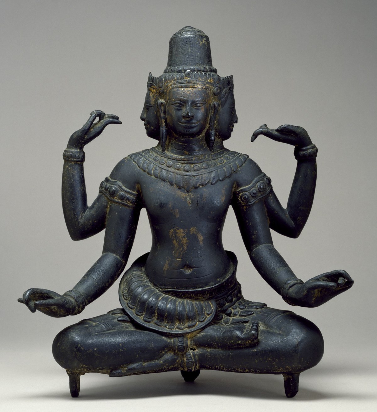 File:Cambodian - The Hindu God Brahma - Walters 542734.jpg ...