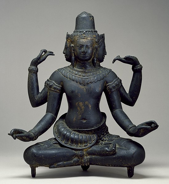 File:Cambodian - The Hindu God Brahma - Walters 542734.jpg