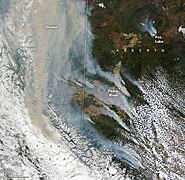 May 9 (1): Wildfires in Canada on May 6