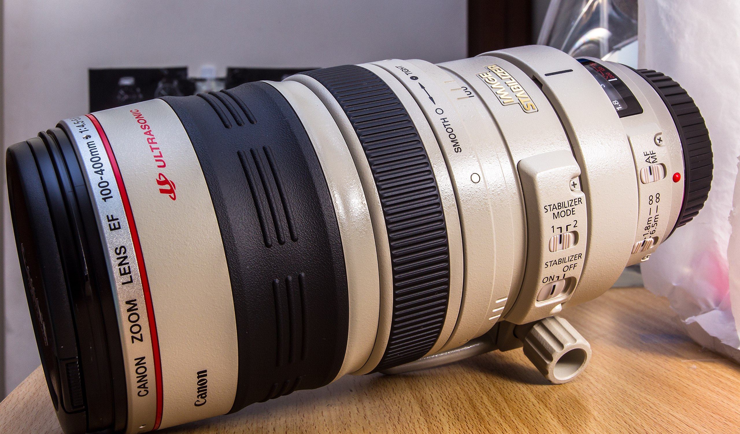 Canon EF100-400F4.5-5.6L IS USM使用上は問題ないようです