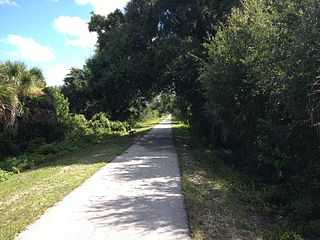 <span class="mw-page-title-main">Cape Haze Pioneer Trail</span> Rail trail in Charlotte County, Florida, US