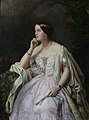 Louis Napoleón conoció a la rica heredera Harriet Howard en 1846. Ella se convirtió en su amante y ayudó a financiar su regreso a Francia.