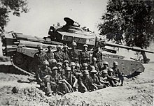 Pakistani soldiers with a captured Indian Centurion Mk. 7 of the Poona Horse Regiment after the Battle of Chawinda. Captured Indian Centurion Mk. 7.jpg