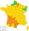 Mapa alerta difundido a las 22:13 (CET)