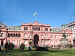 תצלום ארמון הנשיאות בבואנוס איירס