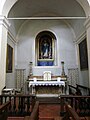 Altare laterale della pieve di Santa Maria, Castelnovo ne' Monti, Emilia-Romagna, Italia