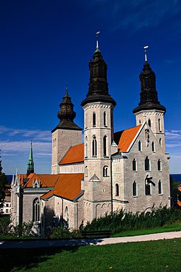 Visby domkirke, set fra øst