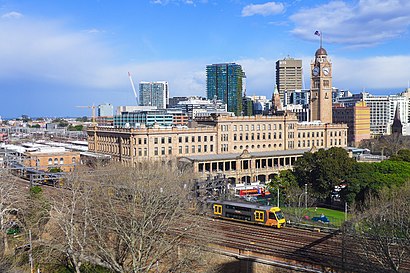 How to get to Central Chalmers Street with public transport- About the place