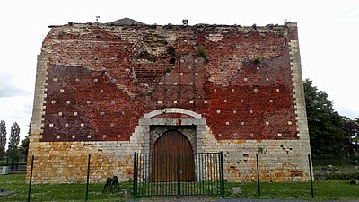 L'entrée du fort de Ham.