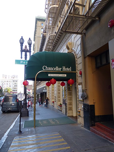 File:Chancellor Hotel on Union Square San Francisco.jpg