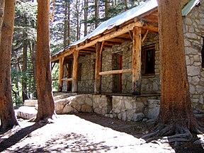 Lon Chaney cabin, Big Pine Creek