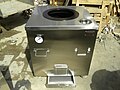 Charcoal Fired S.Steel Body Tandoor, with ash tray & temp. meter.JPG