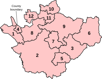 2024-present constituencies in Cheshire