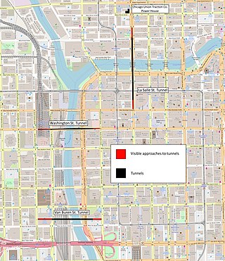 <span class="mw-page-title-main">Streetcar tunnels in Chicago</span> Former transportation tunnels